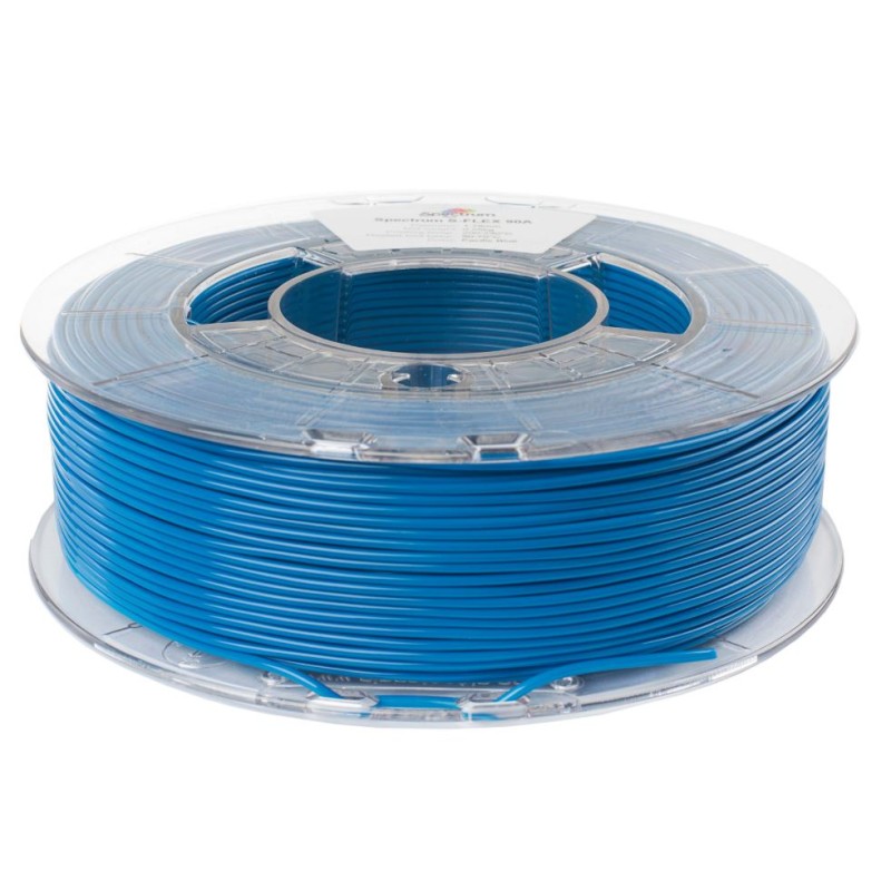 Spectrum 3D Filament / TPU S-Flex 90A / 1,75mm / Pacific Blue / Blau / 0,5kg - 167640 - 1