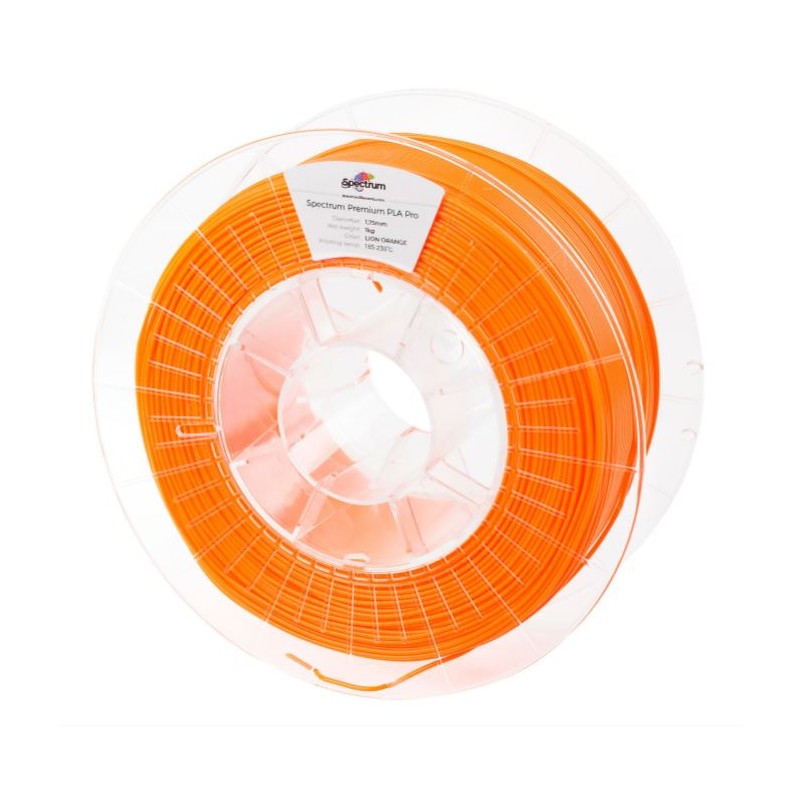 Spectrum 3D Filament / TPU S-Flex 90A / 1,75mm / Lion Orange / Orange / 0,5kg - 167641 - 2
