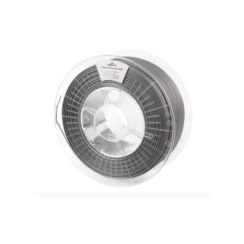 Spectrum 3D Filament / ASA 275 / 1,75mm / Silver Star / Silber / 1kg - 181643 - 2