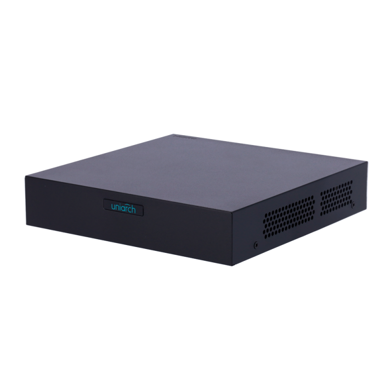 Videorekorder 5n1 - Uniarch - 8 CH HDTVI / HDCVI / AHD / CVBS + 2 extra IP - Audio - Unterstützt 1 Festplatten bis zu 6TB UV-XVR