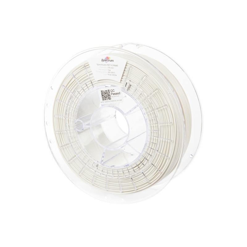 Filament Spectrum · PET-G MATT · POLAR WHITE (RAL 9003) · 1.75mm · 1kg - 240386 - 1