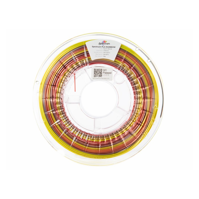 Spectrum Filament · PLA SILK Rainbow · EARTH BLEND · 1.75mm · 1kg - 240389 - 3