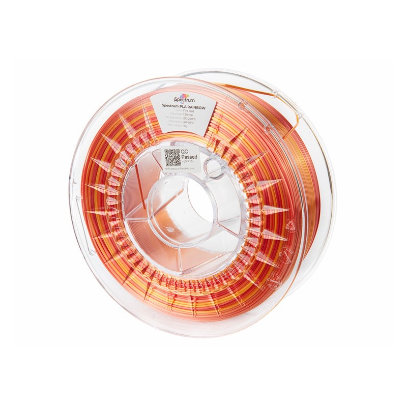 Spectrum Filament · PLA SILK Rainbow · FIRE RED · 1.75mm · 1kg - 240390 - 2