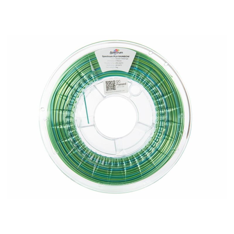 Spectrum Filament · SILK PLA Rainbow · OCEAN MELANGE · 1.75mm · 1kg - 240393 - 3