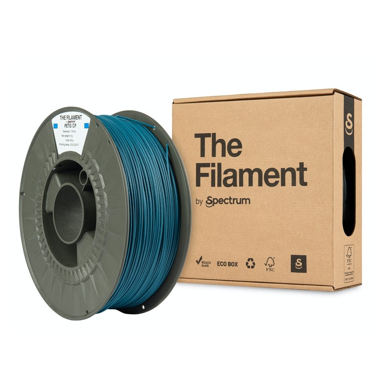 The Filament · PETG CF · BLUE · 1.75mm · 1kg - 240395 - 1