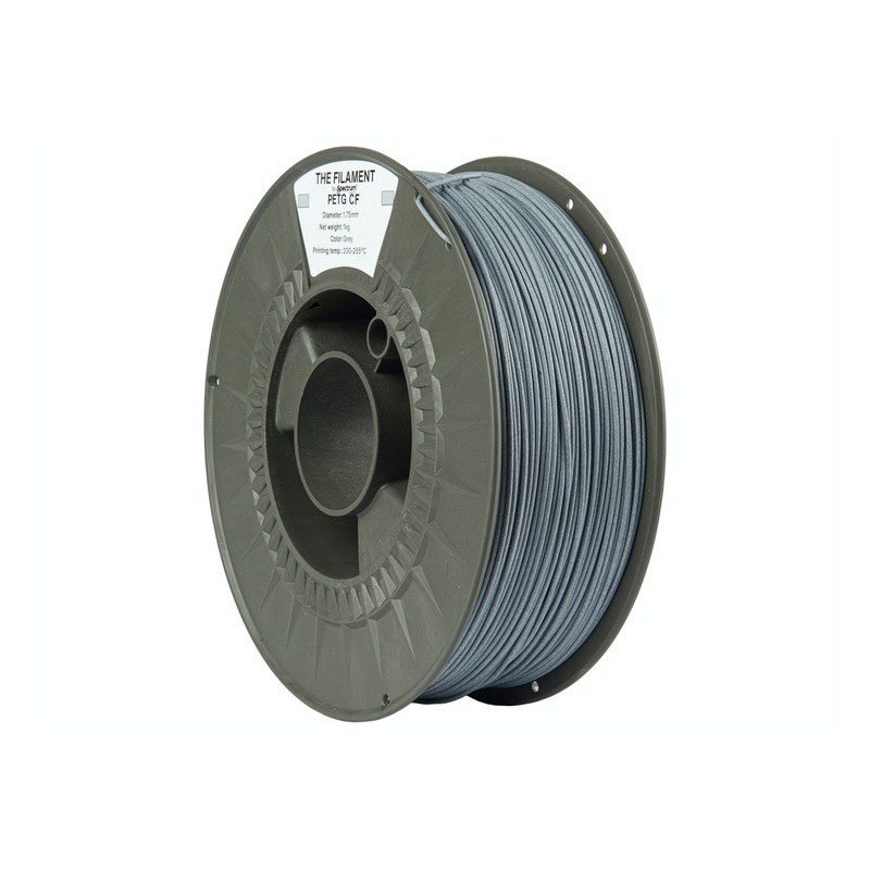The Filament · PETG CF · GREY · 1.75mm · 1kg - 240397 - 1