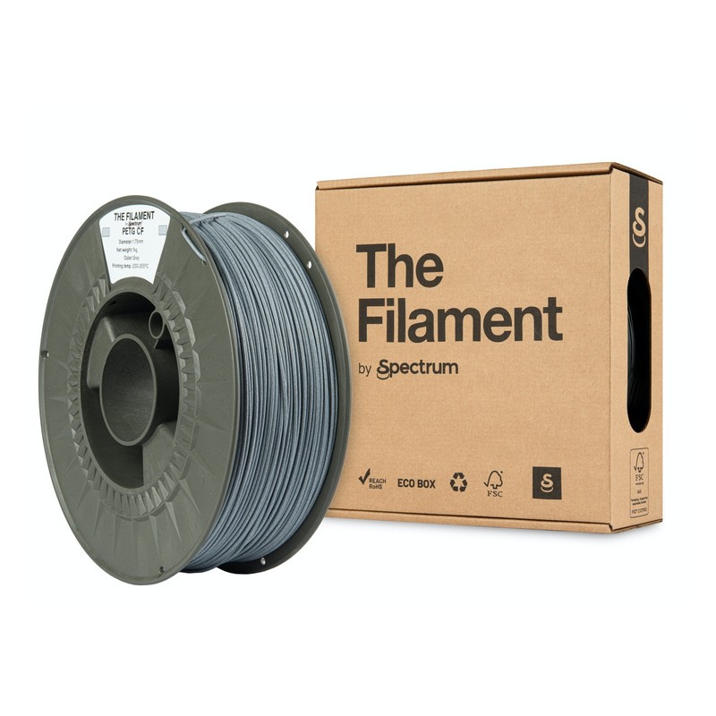 The Filament · PETG CF · GREY · 1.75mm · 1kg - 240397 - 3
