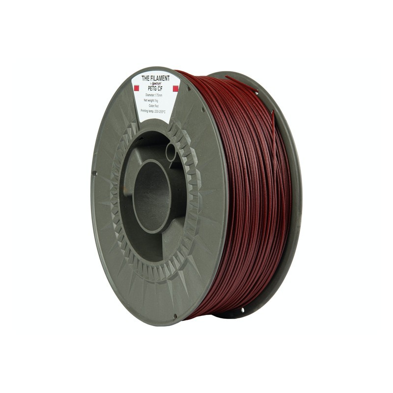 The Filament · PETG CF · RED · 1.75mm · 1kg - 240399 - 2