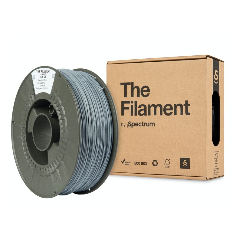 The Filament · PLA CF · GREY · 1.75mm · 1kg - 240403 - 1