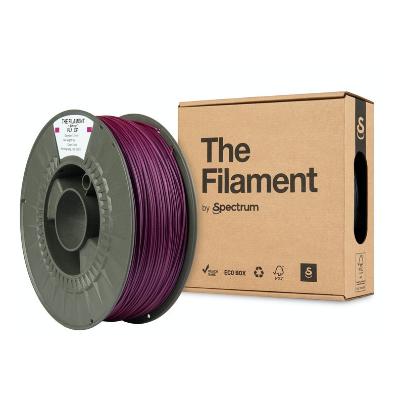 The Filament PLA CF VIOLET 1.75mm 1kg - 240406 - 1