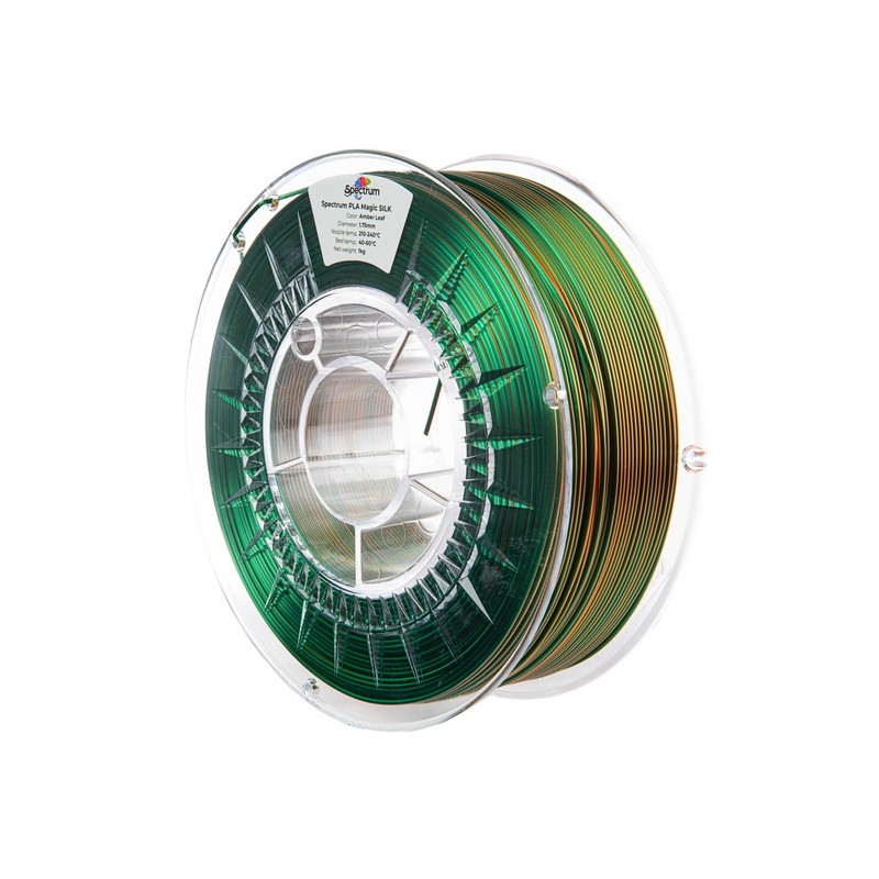 Filament Spectrum · PLA Magic SILK · AMBER LEAF · 1.75mm · 1kg - 240407 - 3