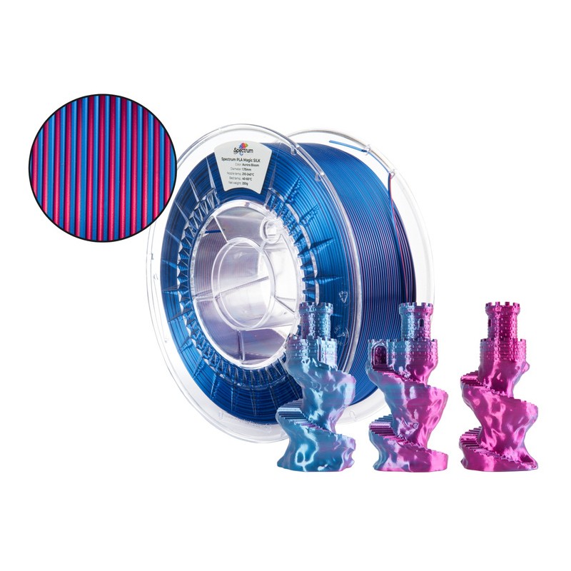 Filament Spectrum · PLA Magic SILK · AURORA BLOOM · 1.75mm · 1kg - 240408 - 1