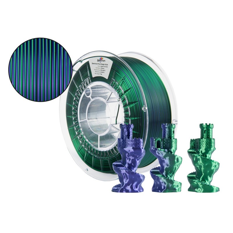 Filament Spectrum · PLA Magic SILK · MYSTIC ORCHID · 1.75mm · 1kg - 240415 - 1