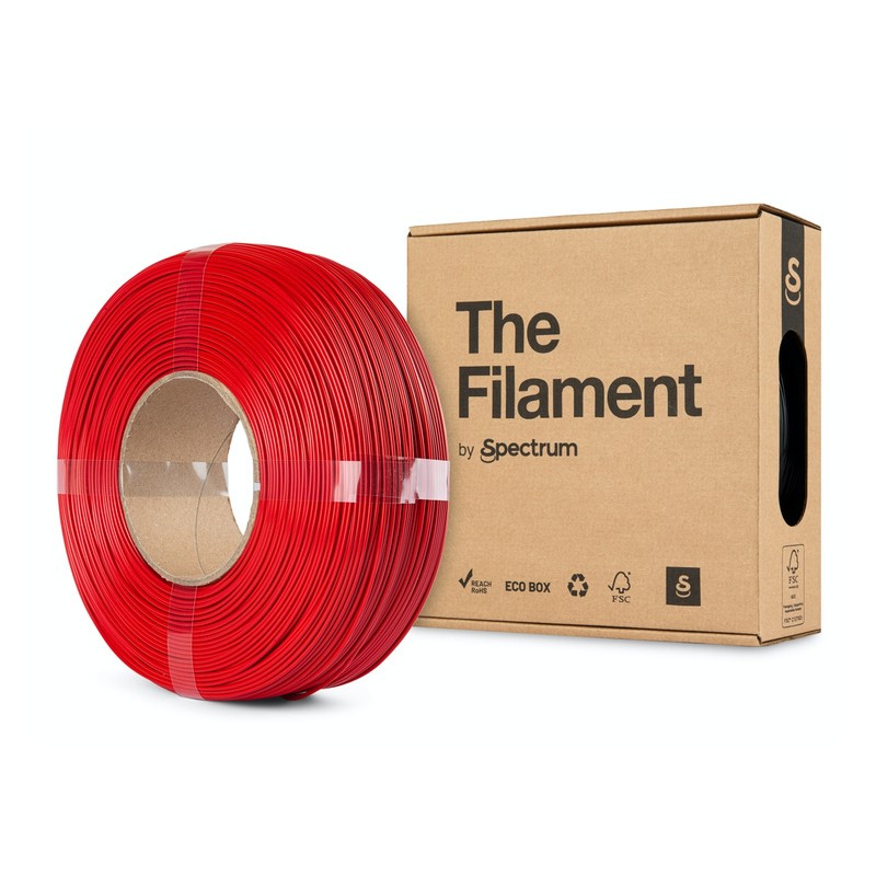 The Filament · ReFill PETG · TECHNICAL RED · 1.75mm · 1kg - 240422 - 1