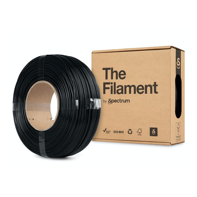 The Filament · ReFill PETG · MIDNIGHT BLACK · 1.75mm · 1kg - 240425 - 1