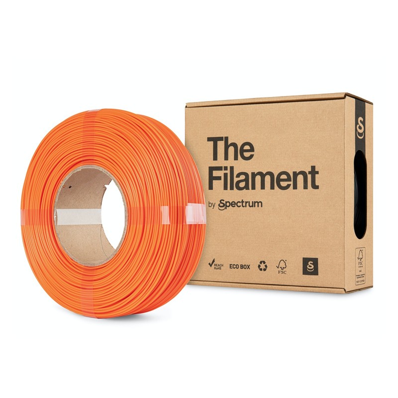 The Filament · ReFill PLA · MACHINERY ORANGE · 1.75mm · 1kg - 240442 - 1