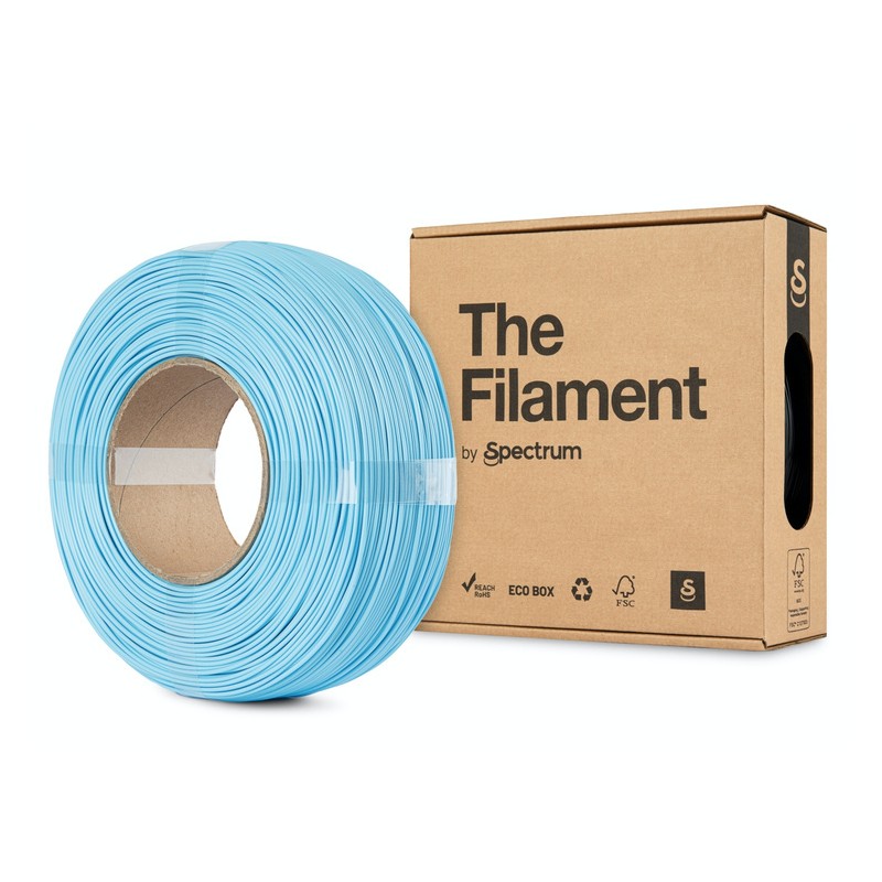The Filament · ReFill PLA · SKY BLUE · 1.75mm · 1kg - 240446 - 1