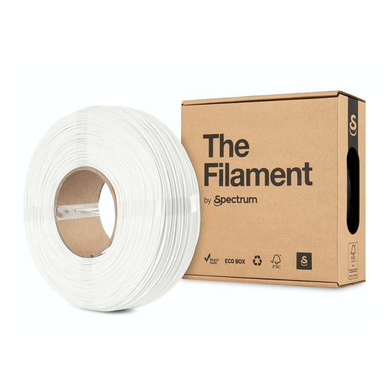 The Filament · ReFill PLA · TRAFFIC WHITE · 1.75mm · 1kg - 240449 - 1