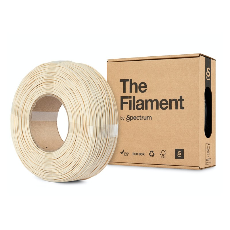 The Filament · ReFill PLA · WOOD ASH · 1.75mm · 1kg - 240450 - 1