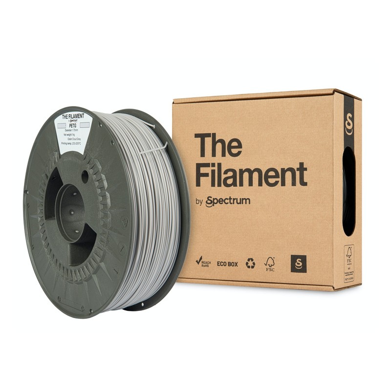 The Filament · PETG · CLOUD GREY · 1.75mm · 1kg - 240453 - 1