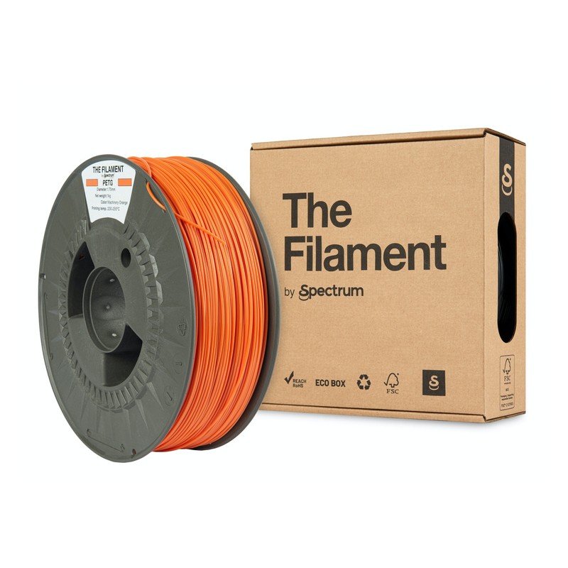 The Filament · PETG · MACHINERY ORANGE · 1.75mm · 1kg - 240454 - 1