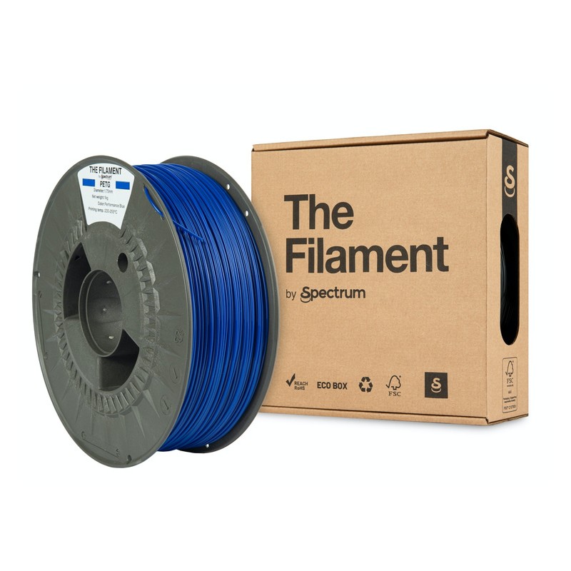 The Filament · PETG · PERFORMANCE BLUE · 1.75mm · 1kg - 240456 - 1