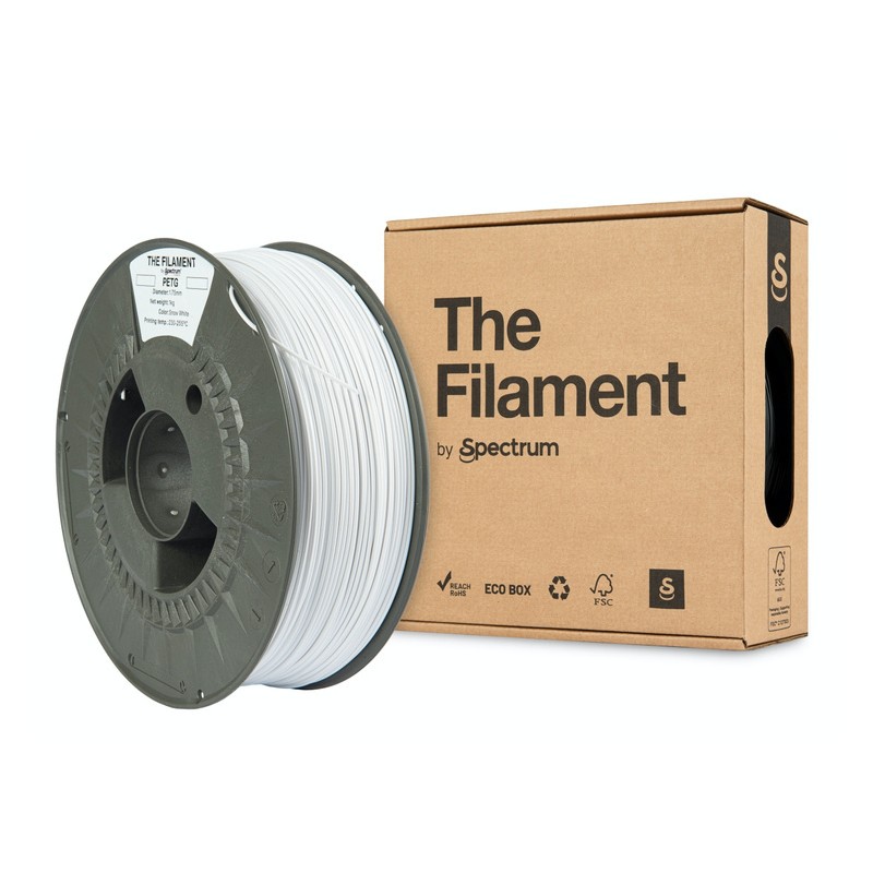 The Filament · PETG · SNOW WHITE · 1.75mm · 1kg - 240459 - 1