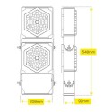 Synergy 21 LED Objekt/Stadion HC Strahler 200W IP67 cw 10°/4000K - 237434 - 2