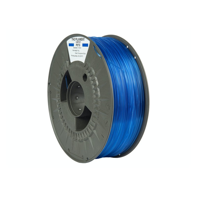 The Filament · PETG · TRANSPARENT BLUE · 1.75mm · 1kg - 240463 - 2