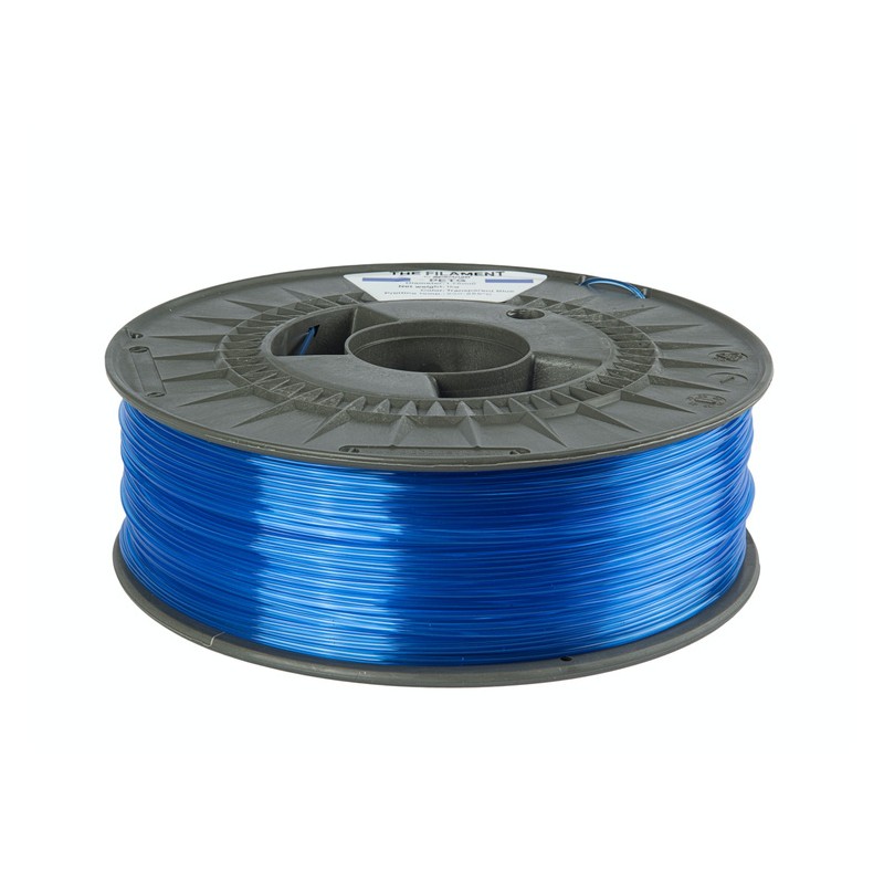 The Filament · PETG · TRANSPARENT BLUE · 1.75mm · 1kg - 240463 - 3