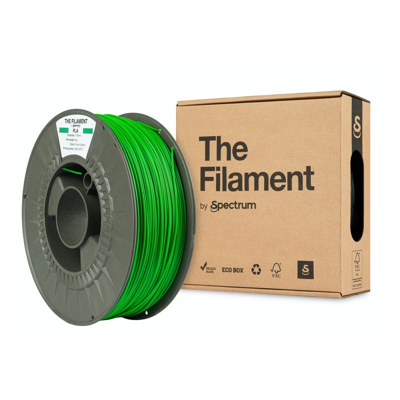 The Filament PLA CIRCUIT GREEN 1.75mm 1kg - 240467 - 1