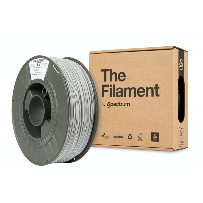 The Filament PLA CLOUD GRAY 1.75mm 1kg - 240468 - 1