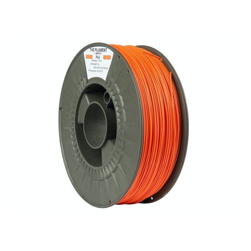 The Filament PLA MACHINERY ORANGE 1.75mm 1kg - 240469 - 2