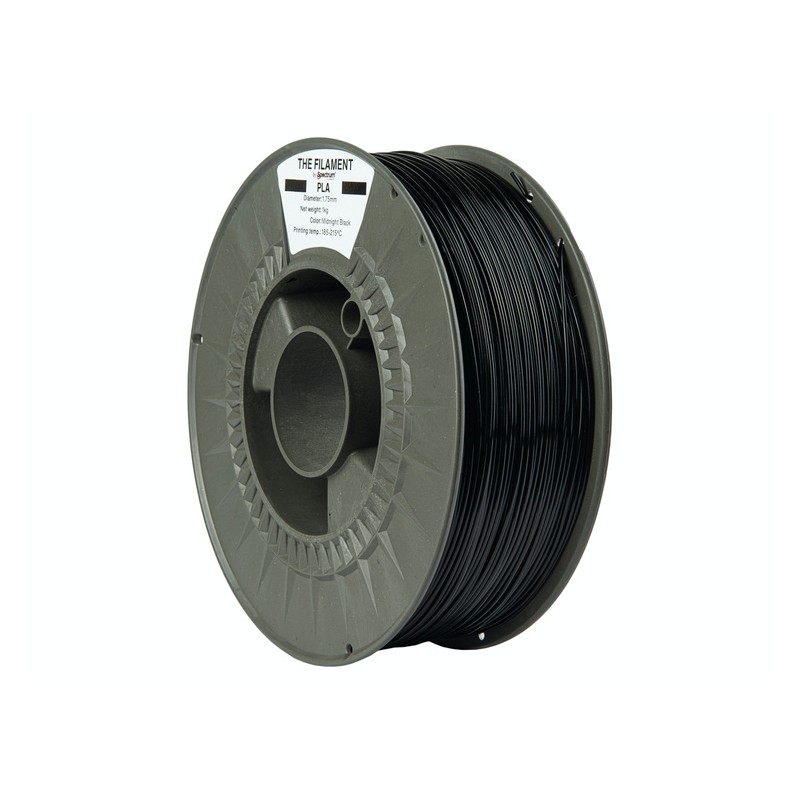 The Filament PLA MIDNIGHT BLACK 1.75mm 1kg - 240470 - 2