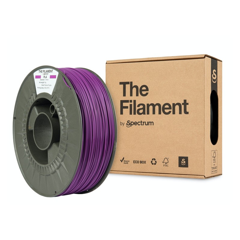 The Filament PLA PLASMA PURPLE 1.75mm 1kg - 240472 - 1