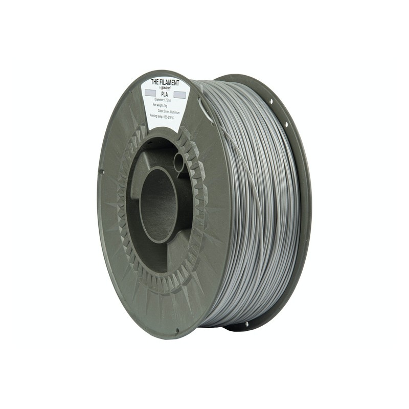 The Filament · PLA · SILVER ALUMINIUM · 1.75mm · 1kg - 240473 - 2