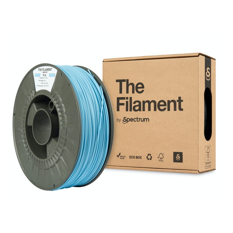 The Filament PLA SKY BLUE 1.75mm 1kg - 240474 - 1