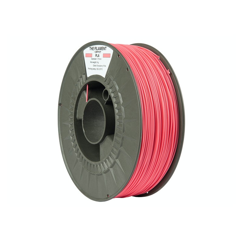 The Filament PLA STRAWBERRY PINK 1.75mm 1kg - 240476 - 2