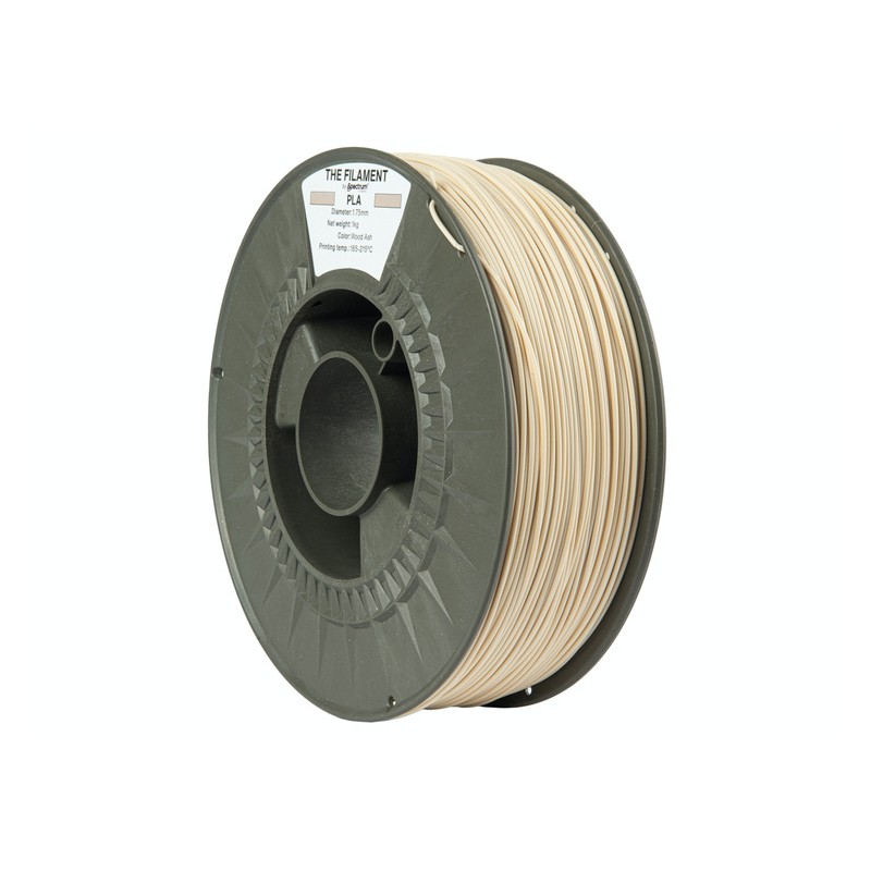 The Filament PLA WOOD ASH 1.75mm 1kg - 240479 - 2