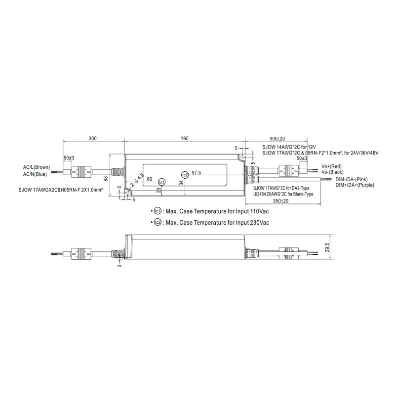 MEANWELL Netzteil - 24V 200W 0-10V Dimm - 244517 - 3