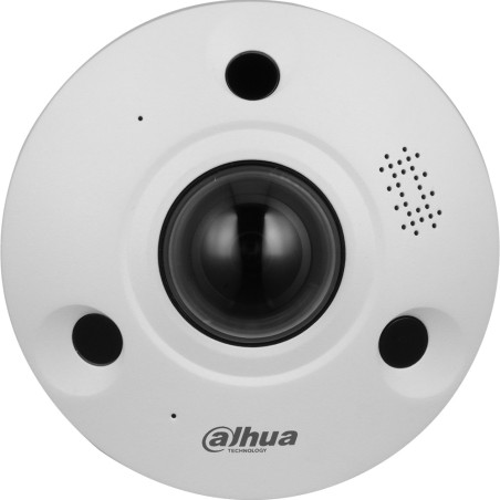 Dahua IP fisheye camera, 12 MP, 1.85 mm, IR 10 m, IP67, white - DH-IPC-EBW81242P-AS-S2 - 1