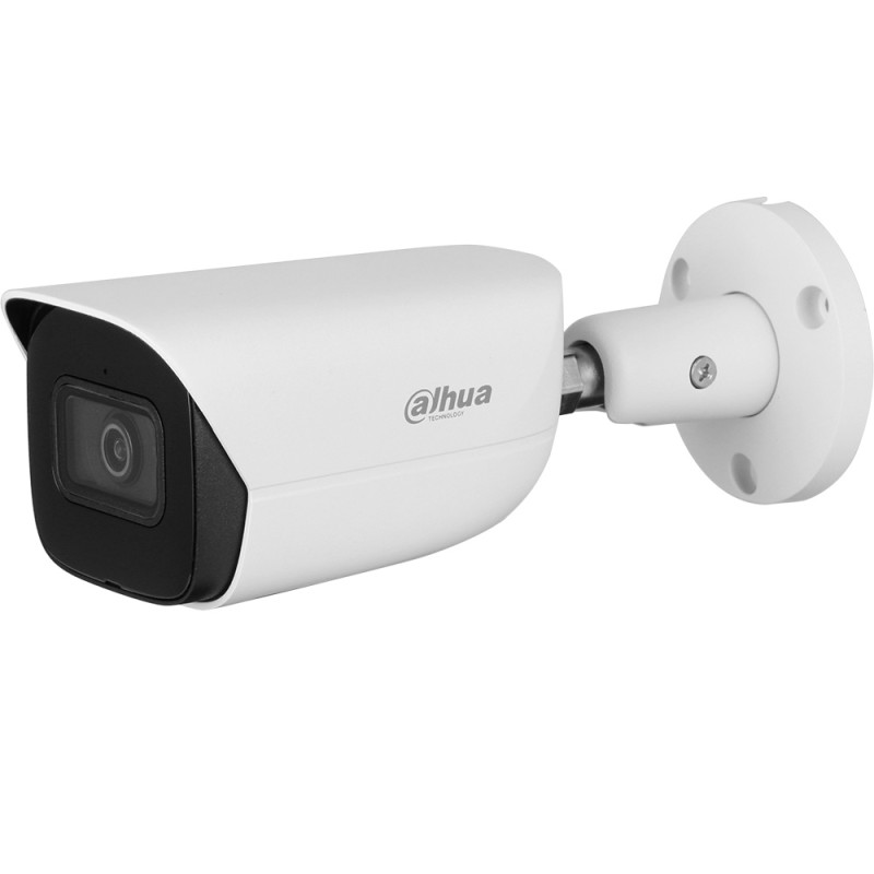Dahua IP Bullet Camera, 4 MP, 2.8 mm, IR 30 m, IP67, white - DH-IPC-HFW3441EP-S-0280B-S2 - 2