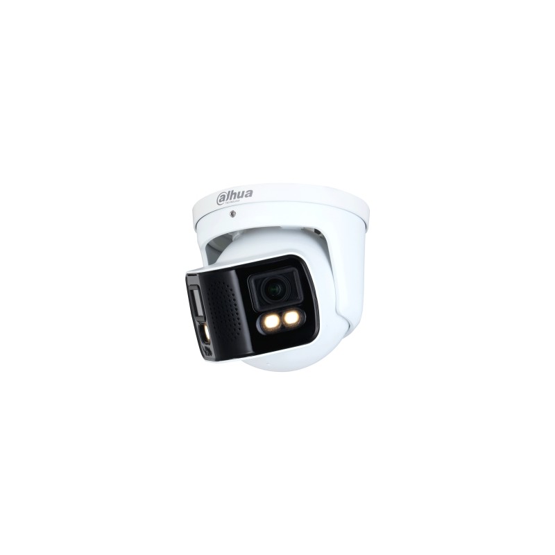 Dahua IP-Eyeball-Dual-Lens-Kamera, Full Color, Splicing, 2×4MP, 3,6mm fix, IR 40m, WizMind - DH-IPC-PDW5849P-A180-E2-ASTE-0360B 