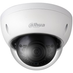 Dahua Entry IP dome camera, 4 MP, 2.8 mm, IR 30 m, IK10, IP67, white - DH-IPC-HDBW1431EP-0280B-S4 - 1