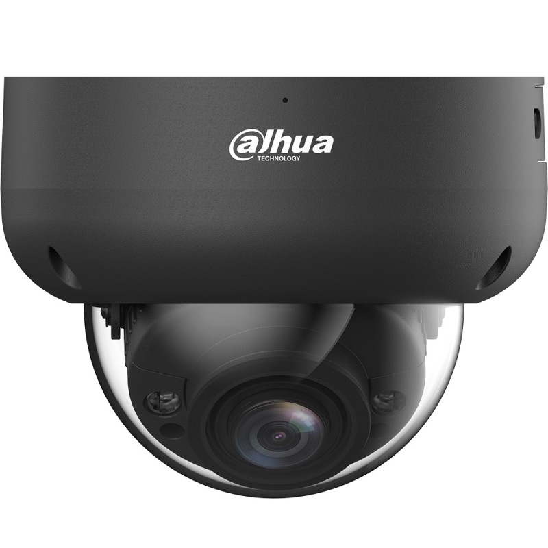 Dahua IP-Dome-Kamera, 4MP, 2,7 - 13,5 mm, IR 40 m, IP67, IK10, schwarz - DH-IPC-HDBW3441RP-ZS-27135-S2-B - 1