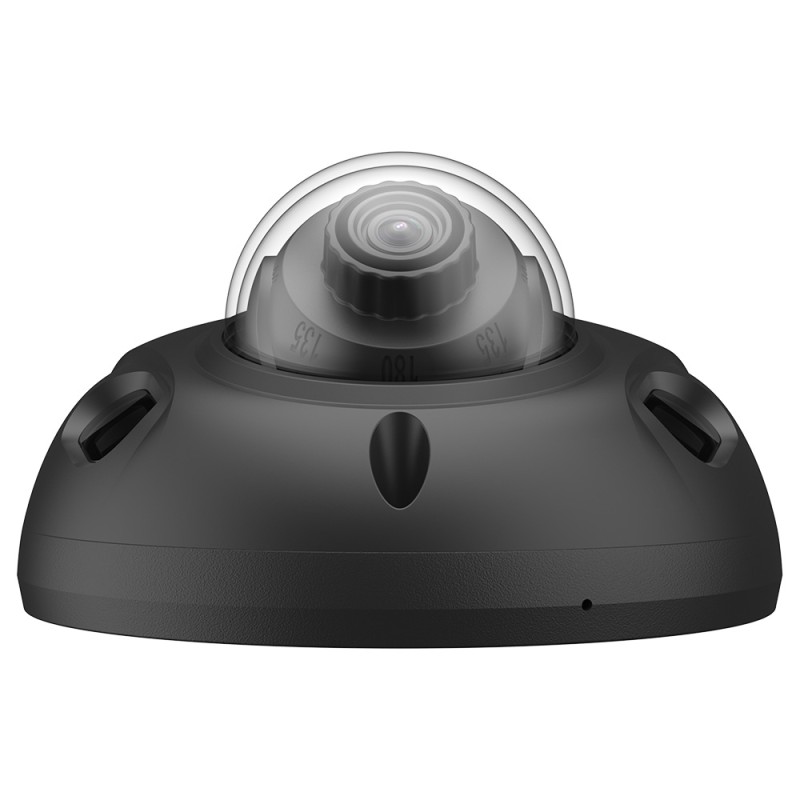 Dahua IP-Dome-Kamera, 4MP, 2,8 mm fix, IR 30m, SMD 4.0, IP67, IK10, PoE, schwarz - DH-IPC-HDBW3441FP-AS-0280B-S2-B - 2