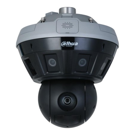 Dahua IP-Mini-Panorama-PTZ-Dome-Kamera, WizMind, 16MP, 2,8/5,3 -134 mm, IR100m, Fix/Vario & motorisiert - DH-PSDW81642SP-A360-D4