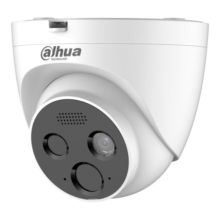 Dahua IP dome camera, 2MP, 1.2mm, 4mm, IR15m, flame detection, - DHI-HY-FT121LDP-TD1F4 - 1