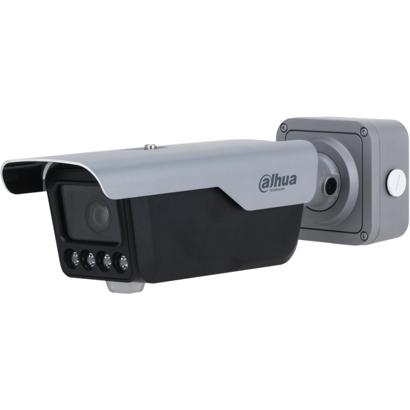 Dahua IP-Kennzeichen-Bullet-Kamera, 4 MP, 2,7 - 12 mm, IR 30 m, IP67, IK10, grau - DHI-ITC413-PW4D-IZ1 - 1