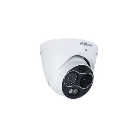 Dahua IP-Thermal-Eyeball-Kamera, 4 MP, 7/8 mm, IR 30 m, IP67, weiss - DHI-TPC-DF1241-TB7F8-DW-S2-M - 1
